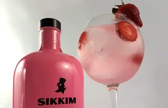 gin tonic de sikkim fraise